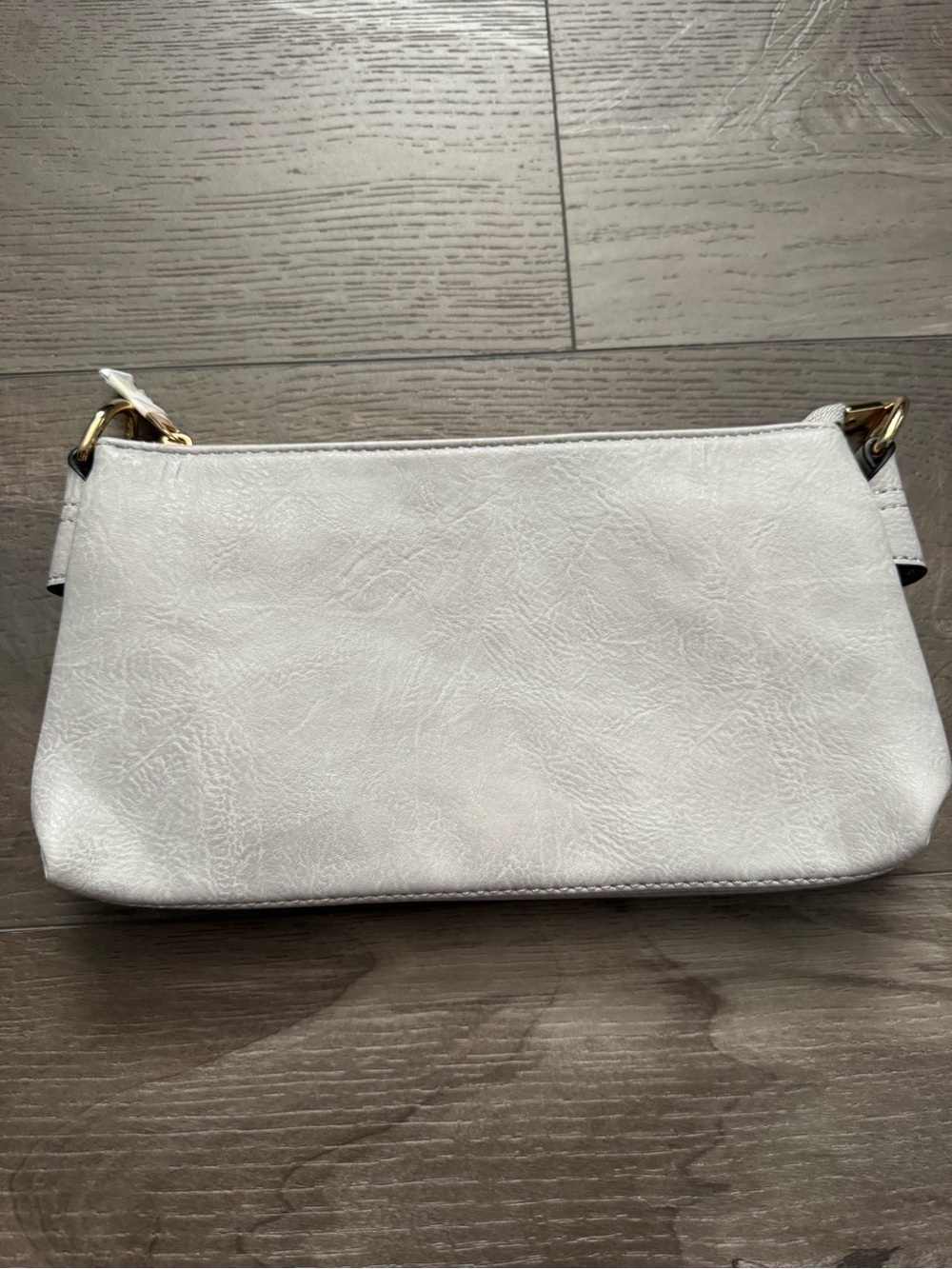 Leatherette Clutch Wallet Soft Gray 
6x10.5x4”